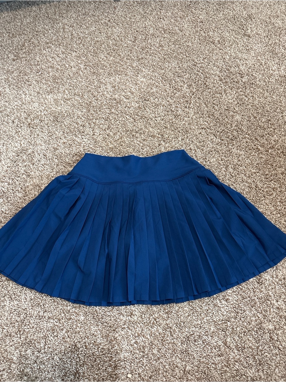 Women's YPB Navy Pleated Tennis Skirt